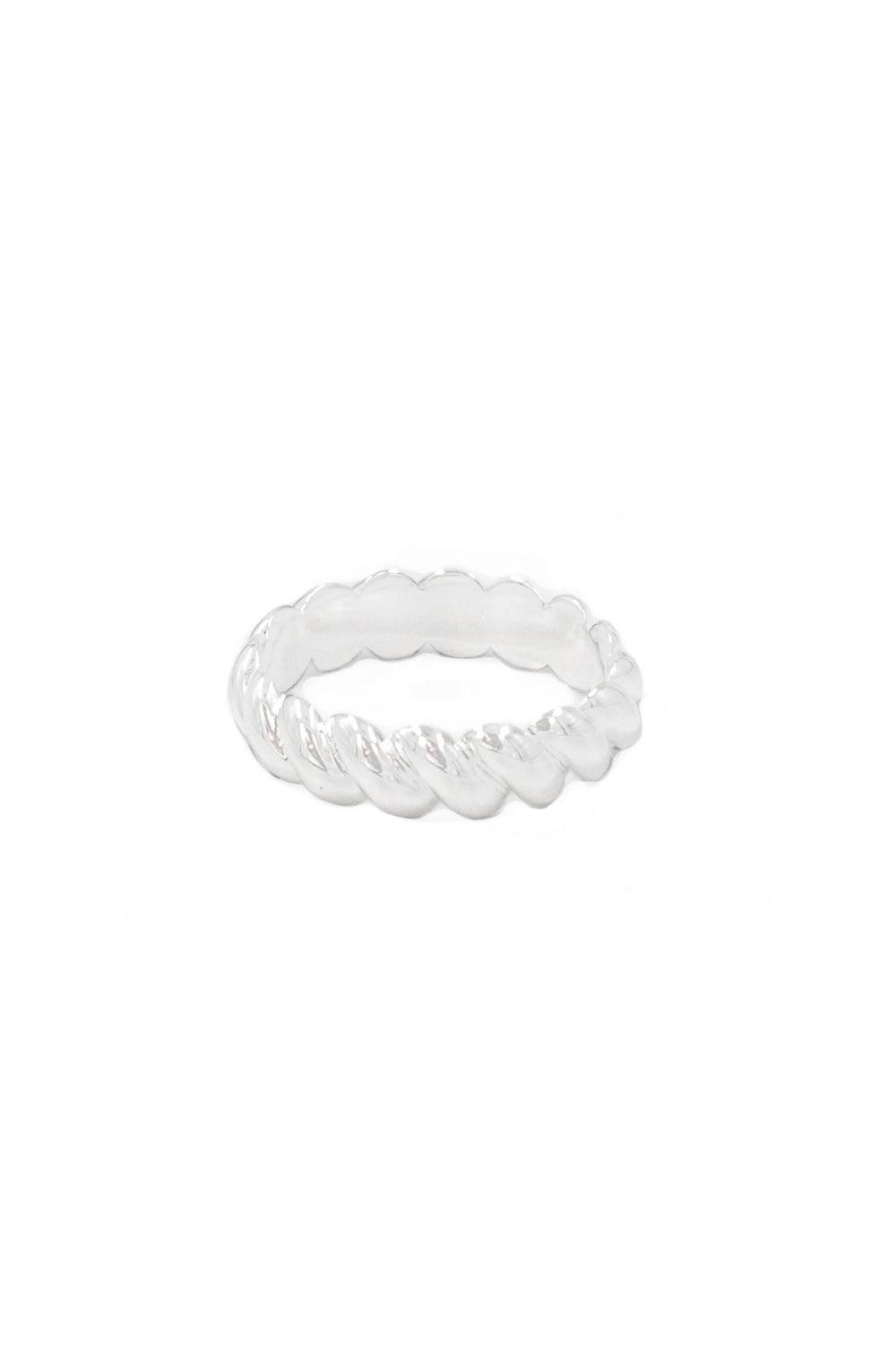 Swirl Ring Silver