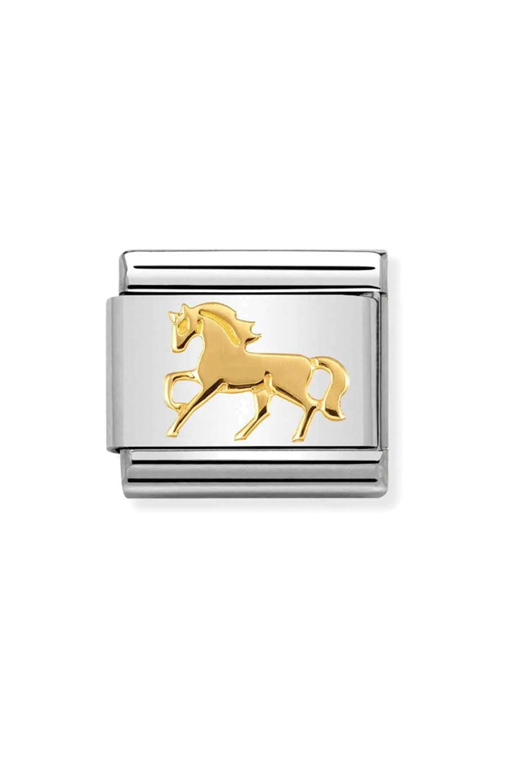 Symbols 18k Gold Galloping Horse