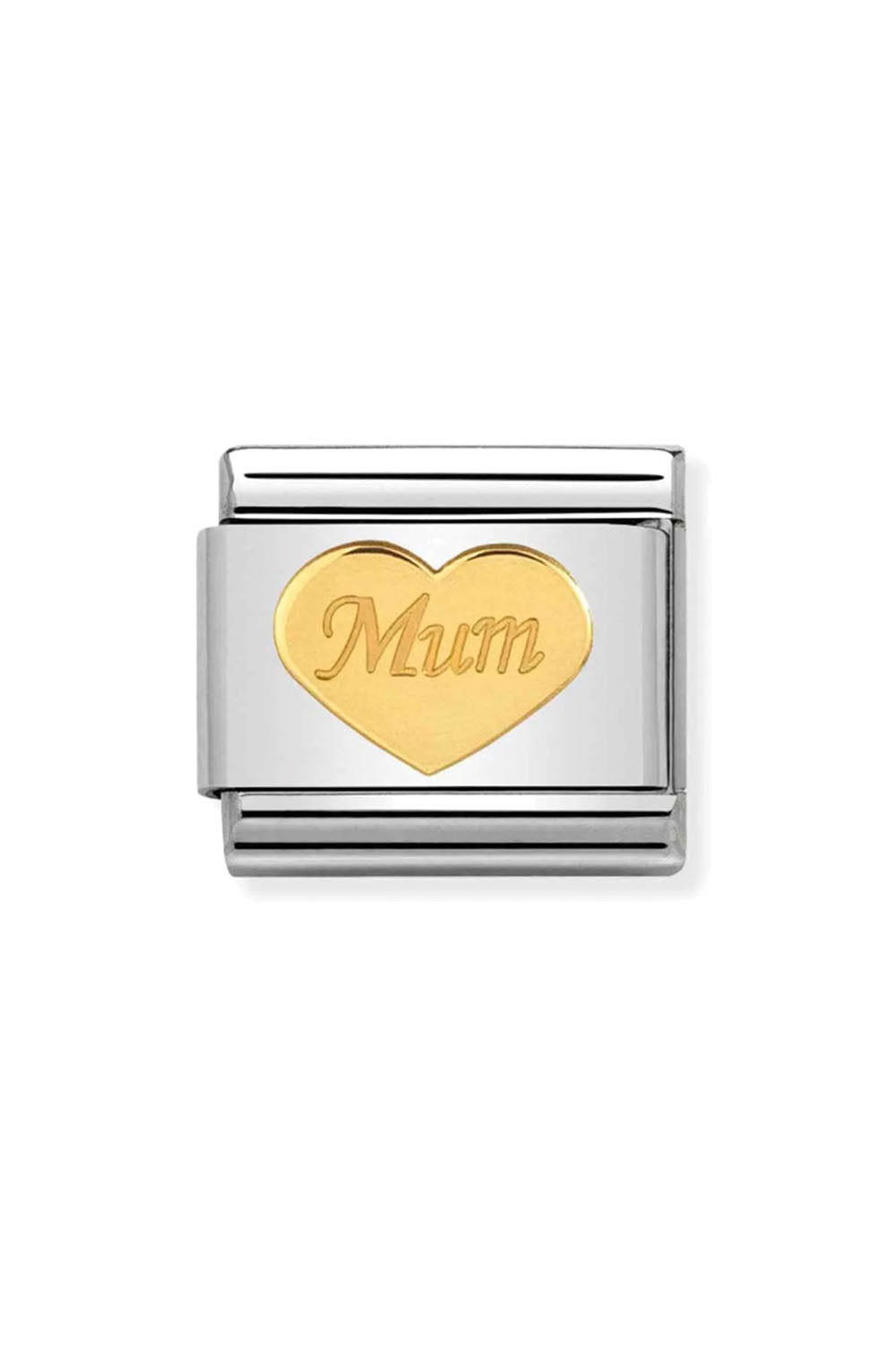 Symbols 18k Gold Mum Heart