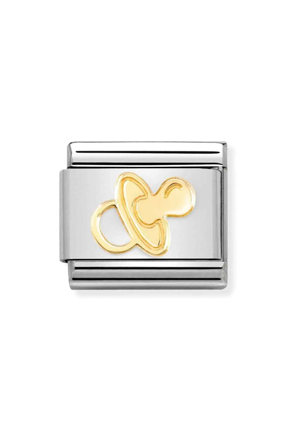 Symbols 18k Gold Pacifier