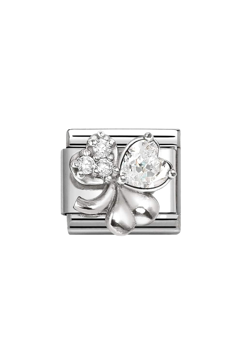 Symbols 925 Sterling Silver Rich White Clover