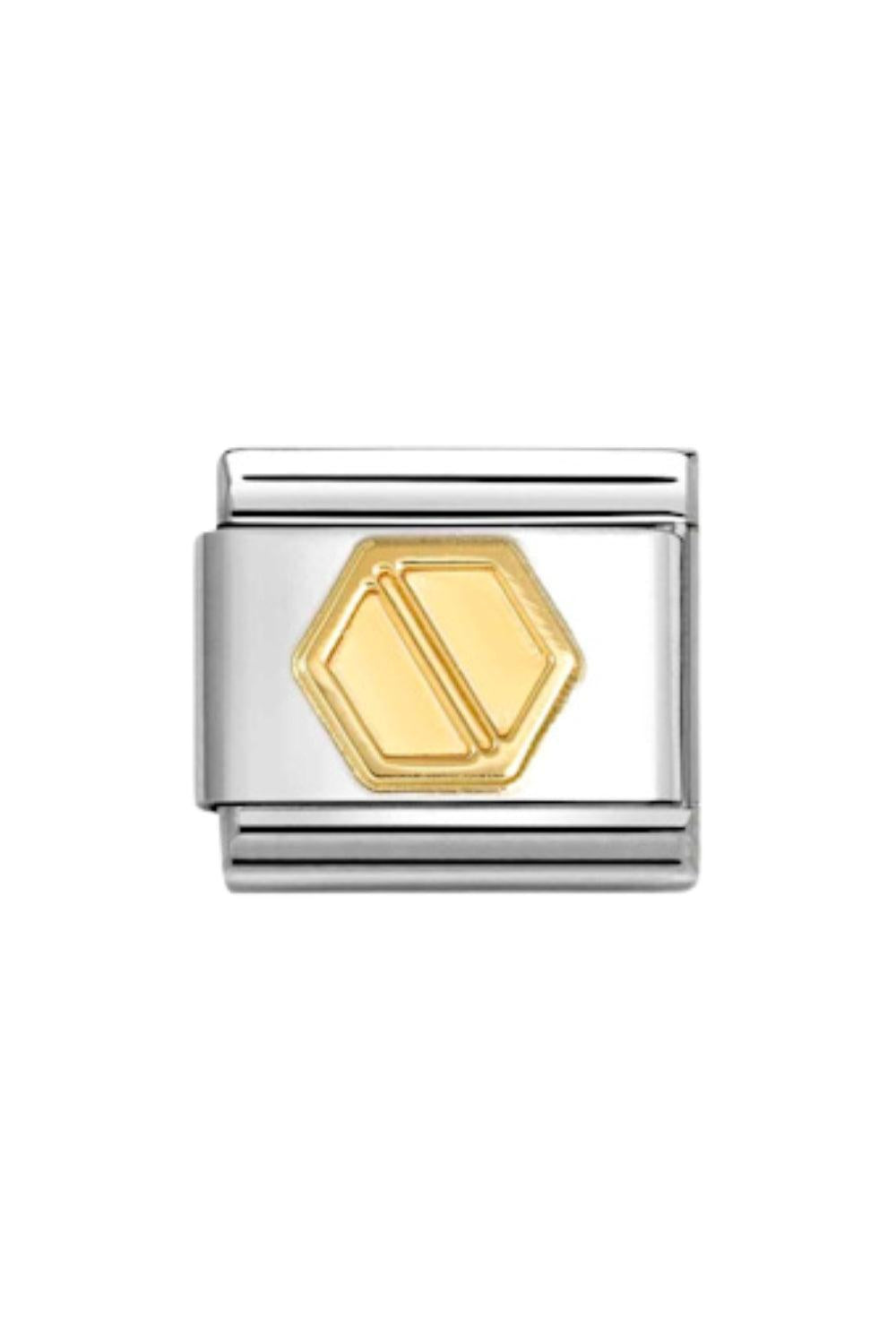 Symbols Steel And 18K Gold Nut