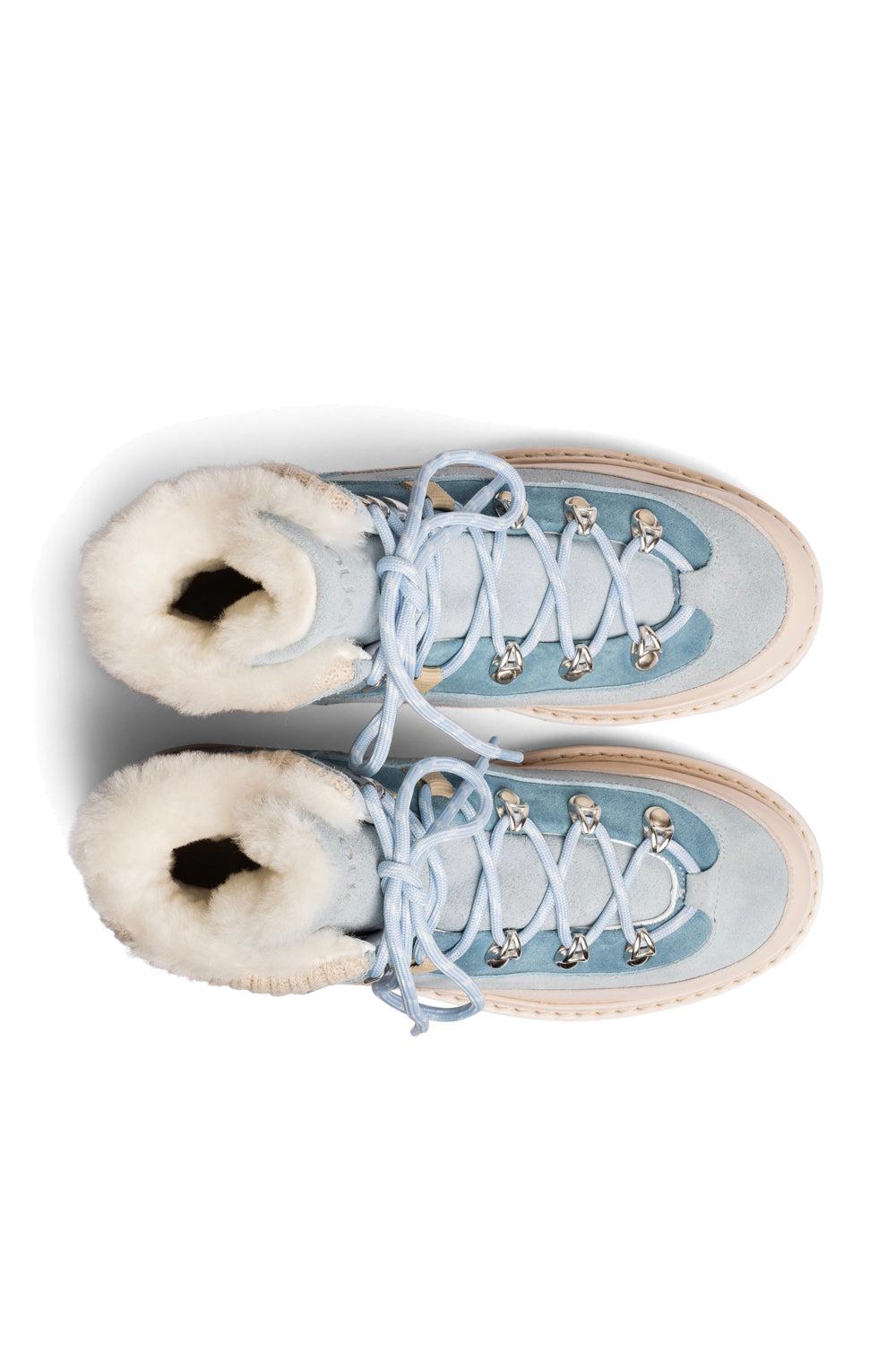 Tag cap suede X Ingrid IceBlue