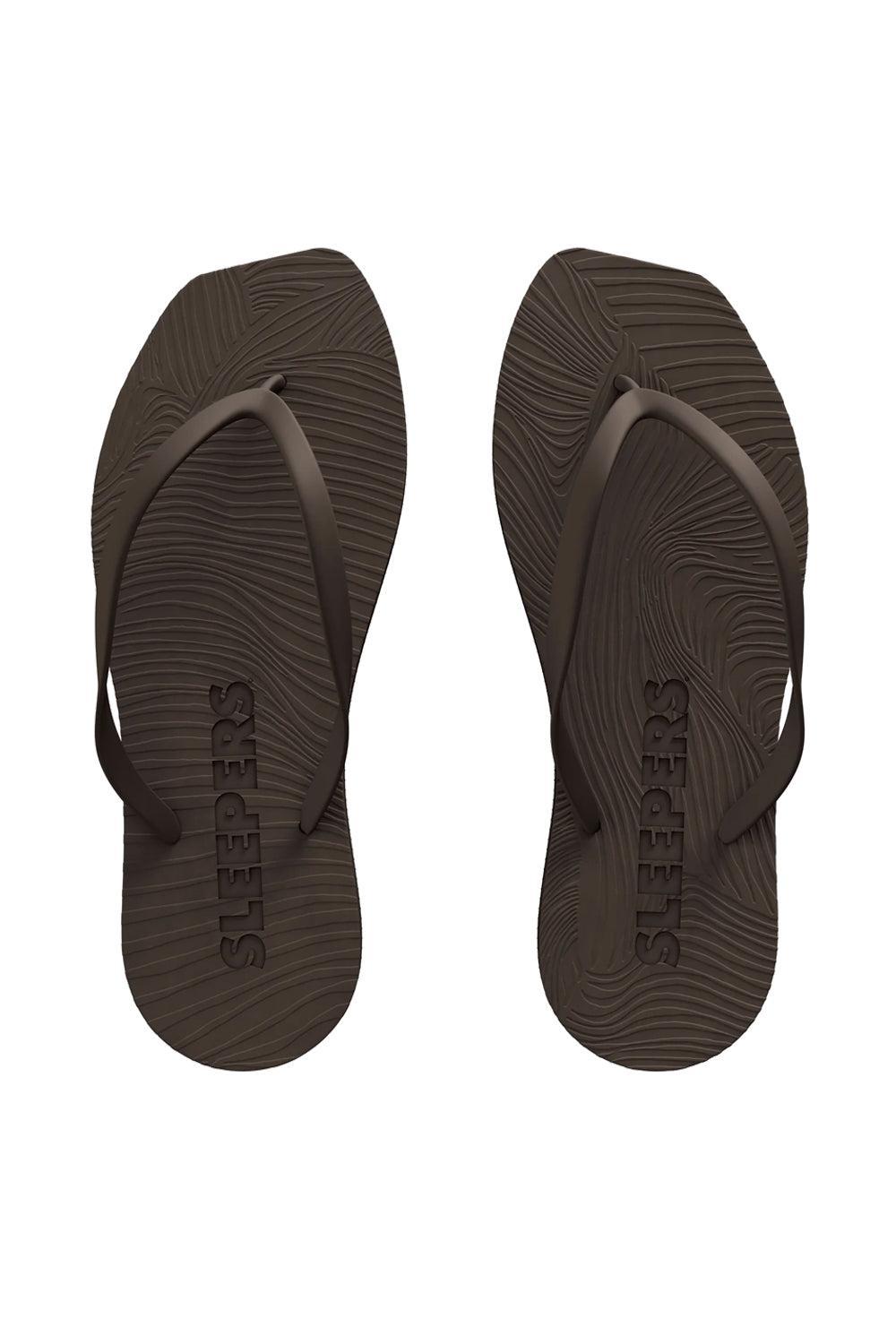 Tapered Flip Flop Brown