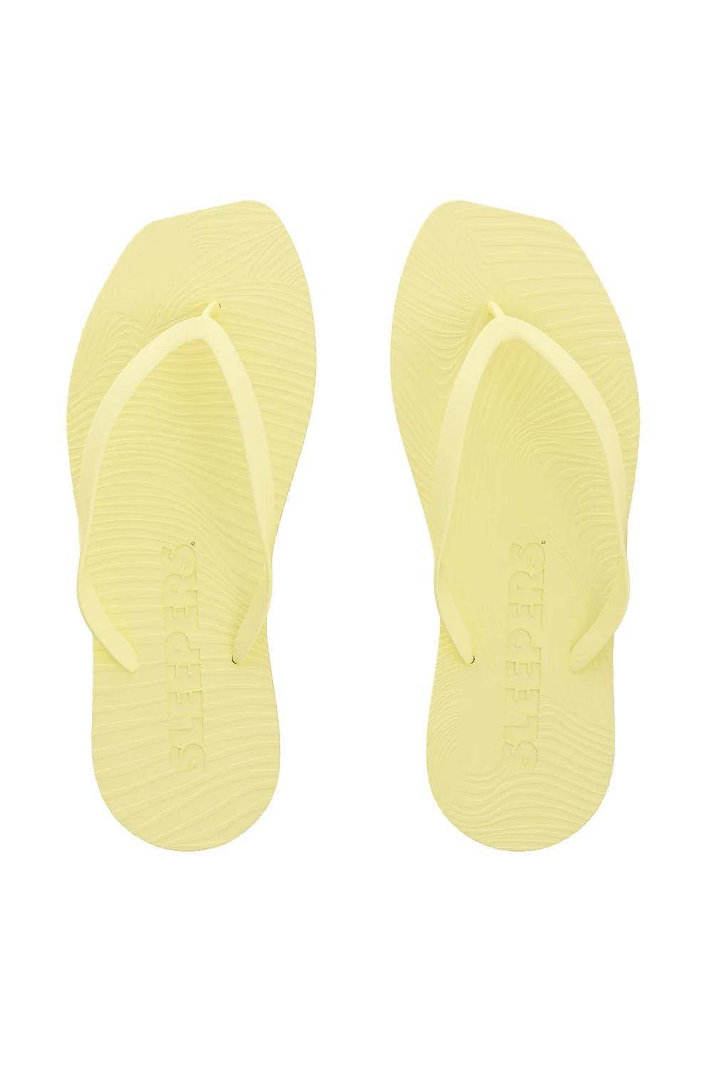 Tapered Flip Flop Mellow Yellow