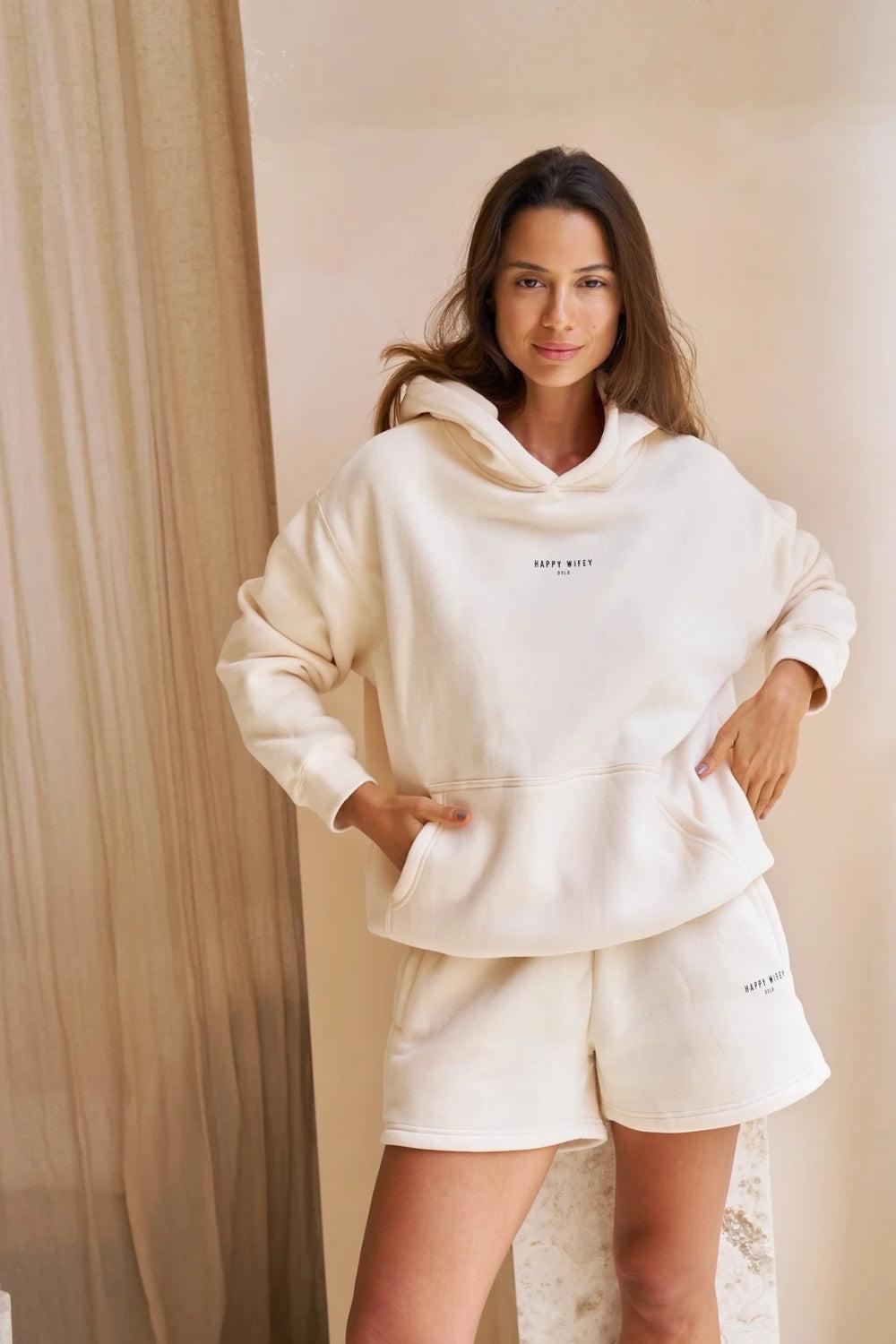 The Cozy Shorts Butter Cream