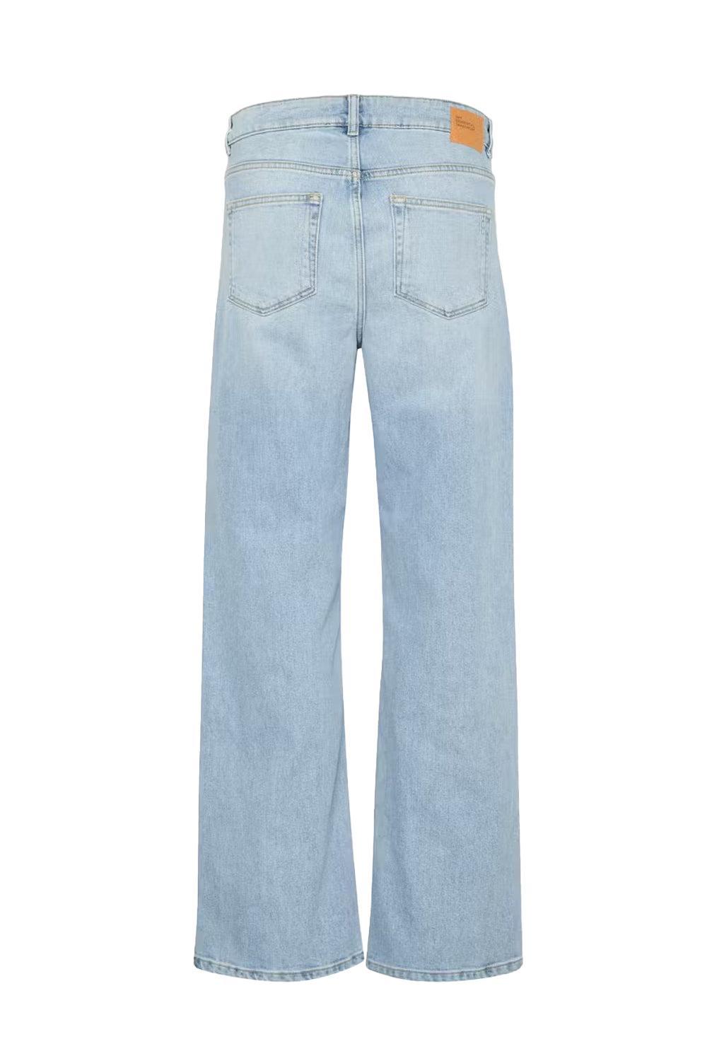 The Louis High Wide 32" Ligh Blue wash