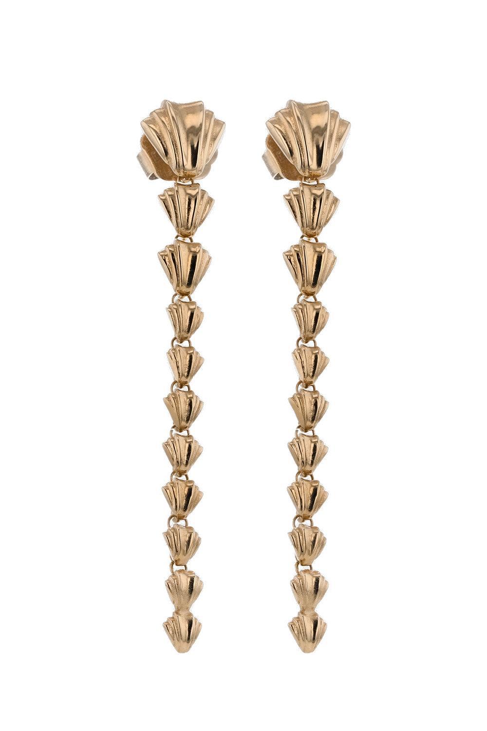 The long shell earrings