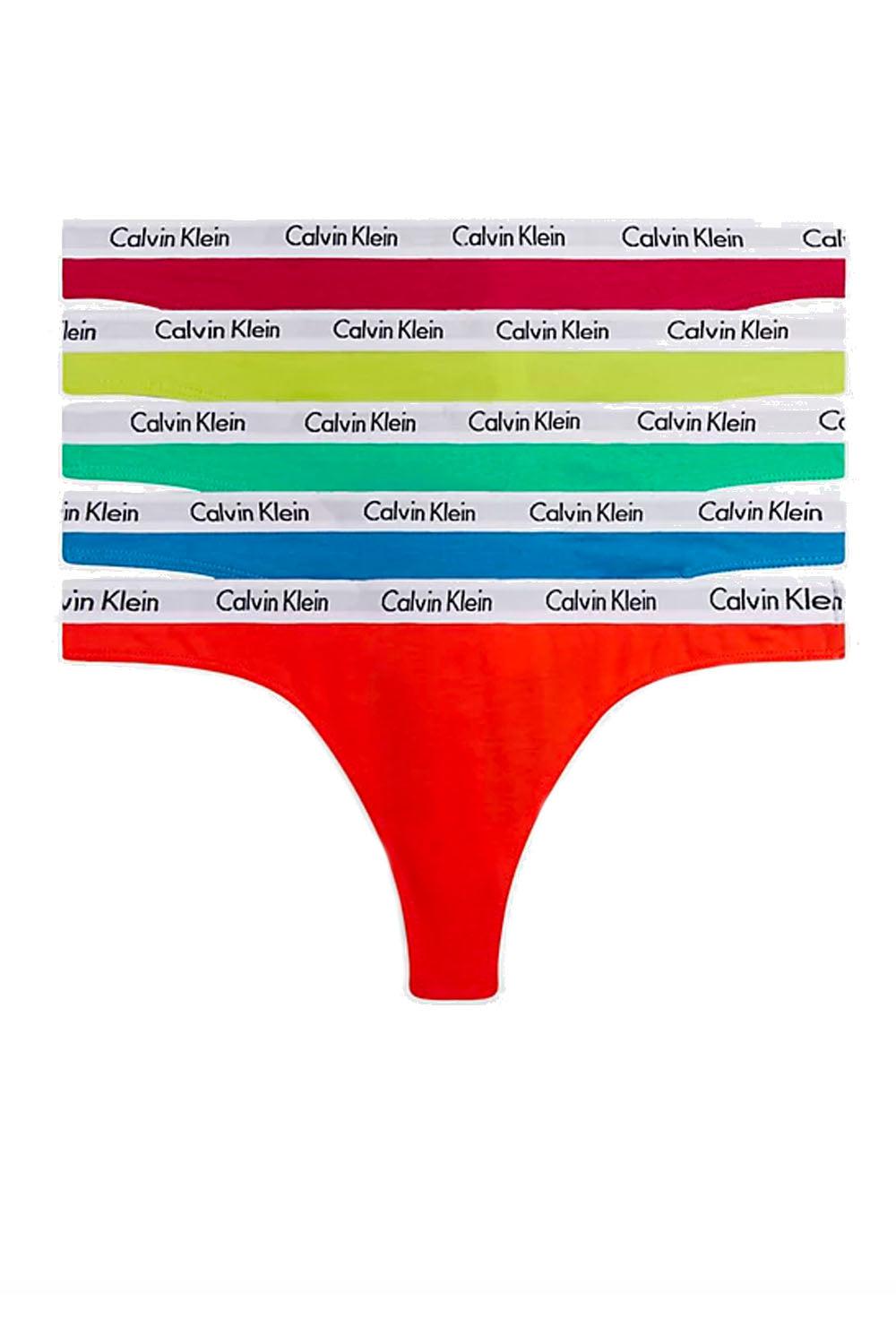 Calvin Klein Carousel Thong 5pk M