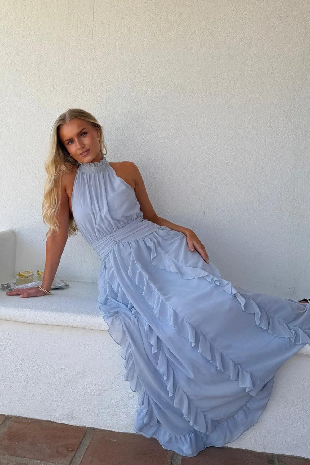 TianaIC Maxi Dress Blue