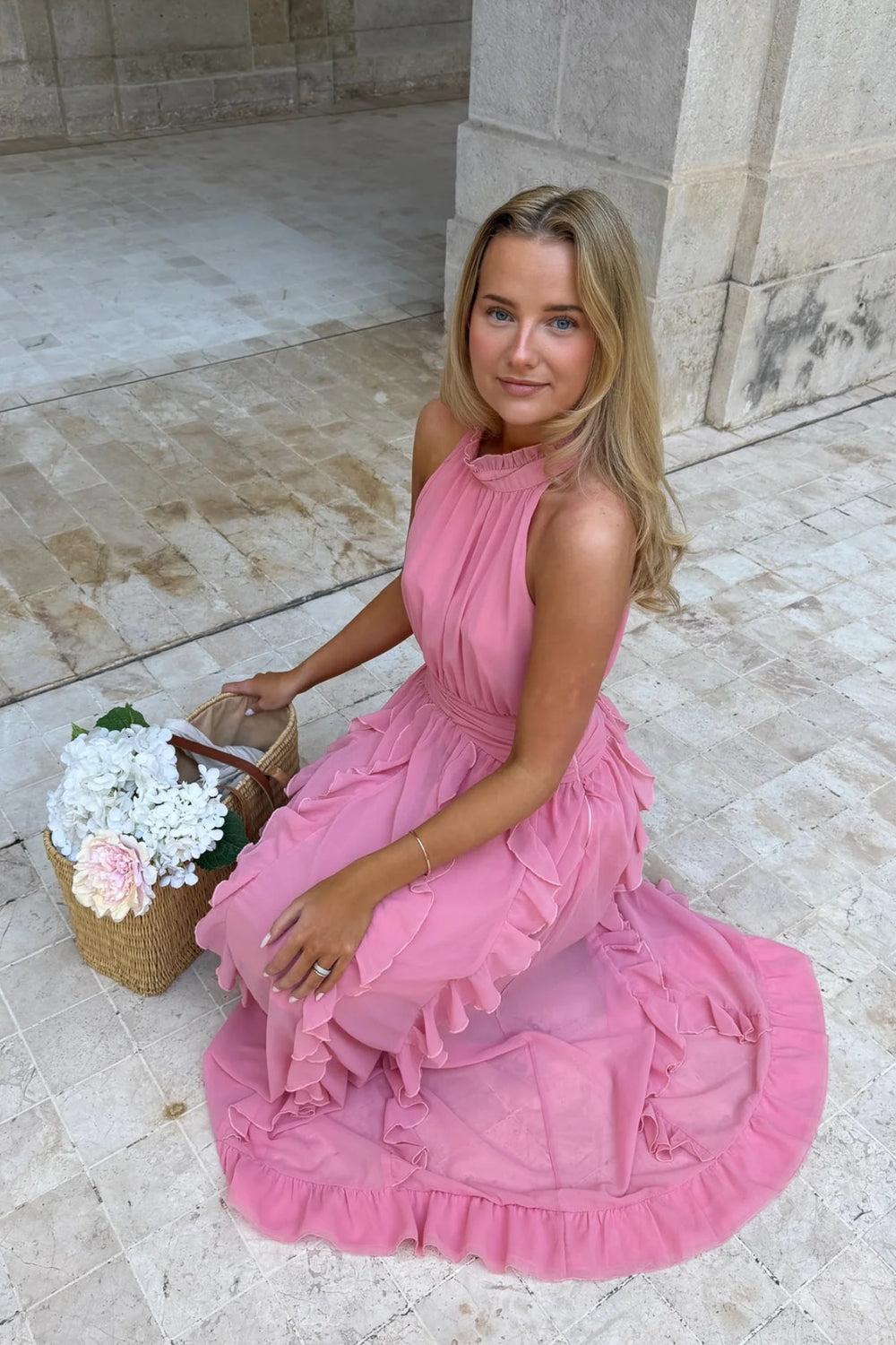 TianaIC Maxi Dress Pink
