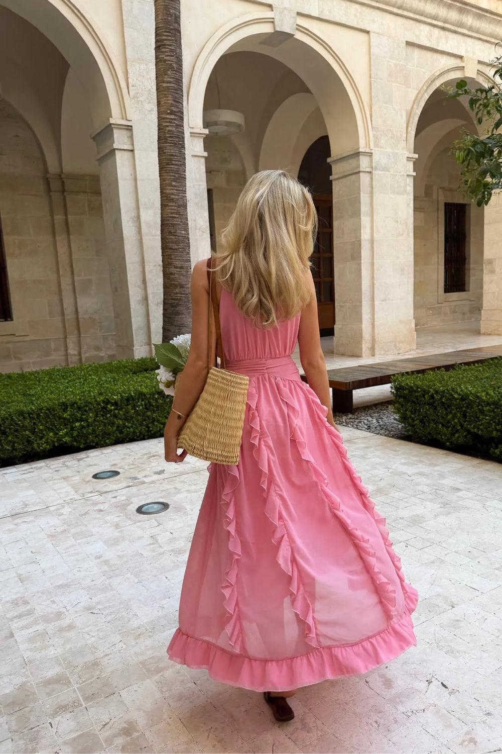 TianaIC Maxi Dress Pink