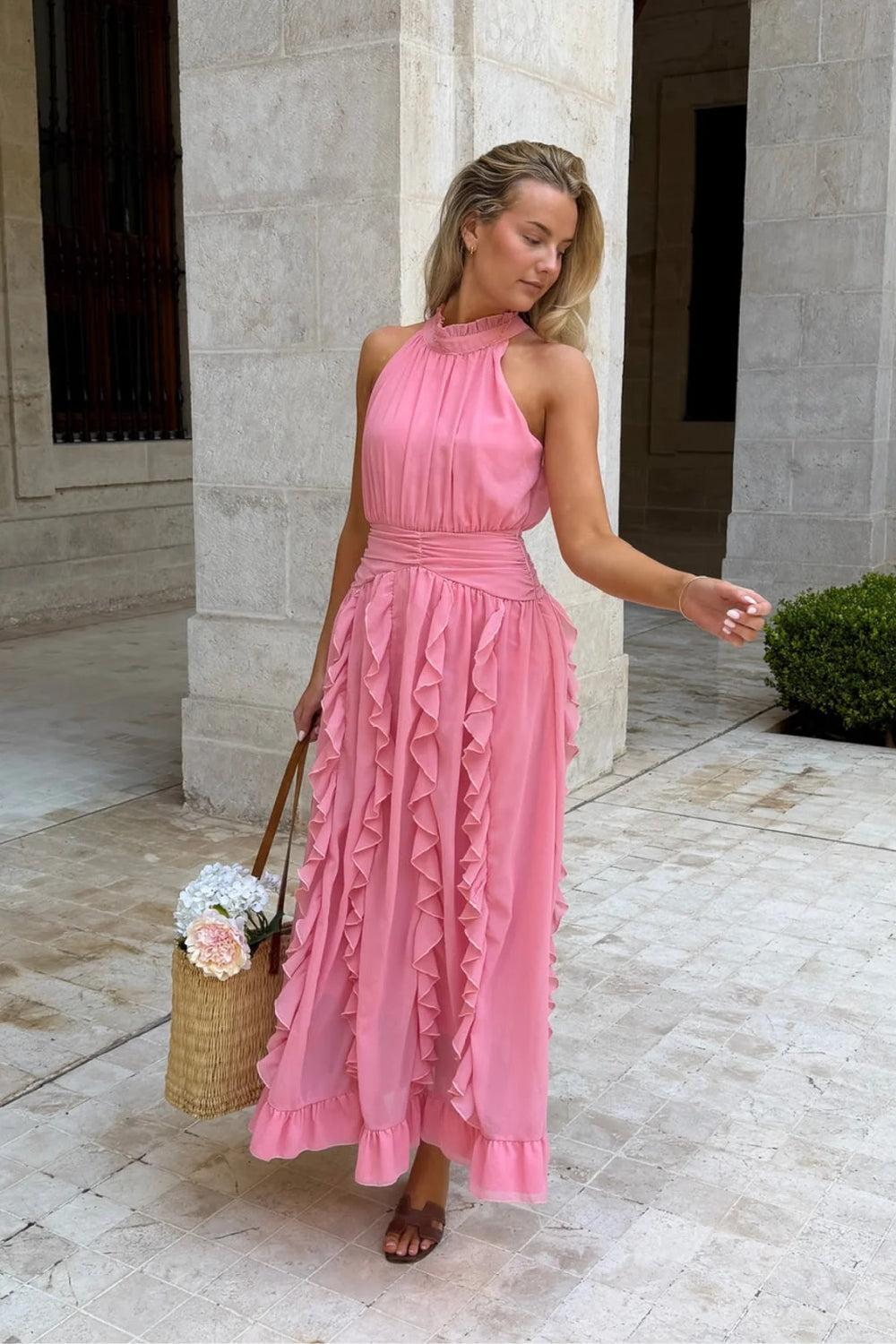 TianaIC Maxi Dress Pink