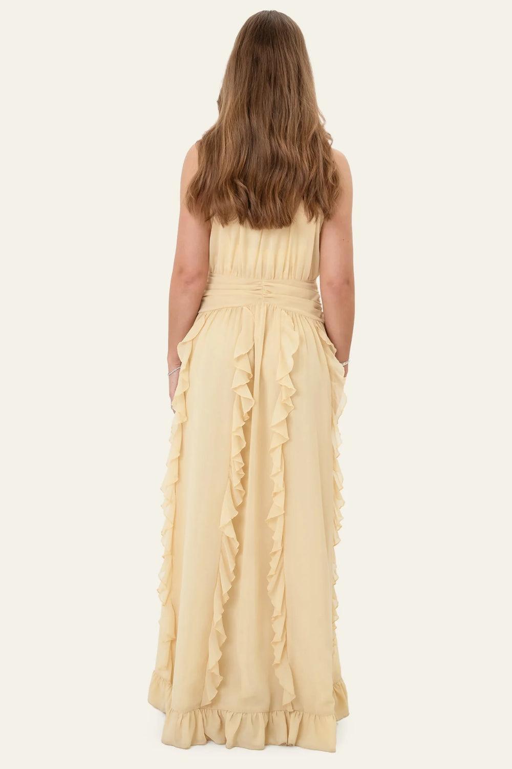 TianaIC Maxi Dress Yellow
