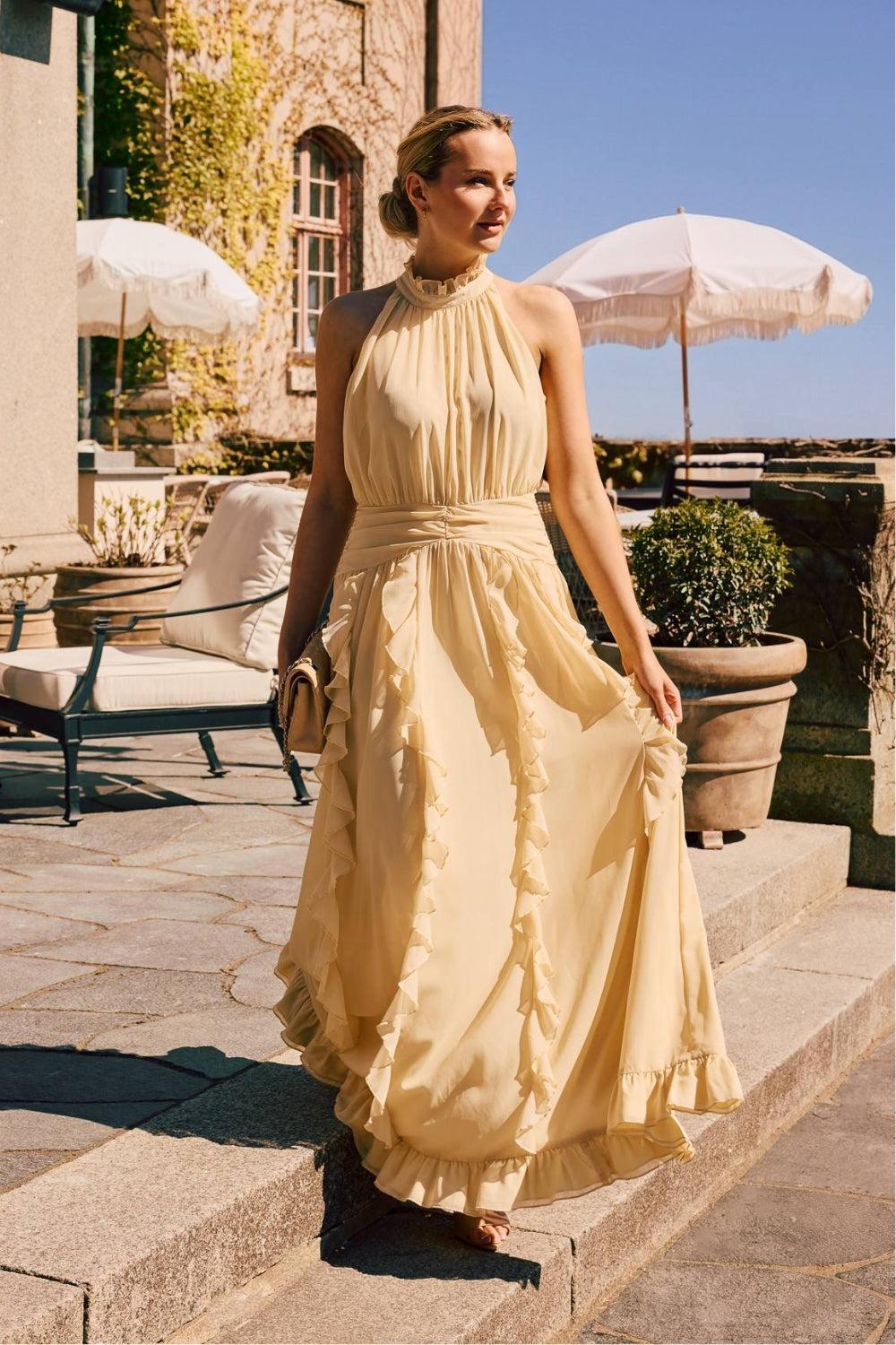 TianaIC Maxi Dress Yellow