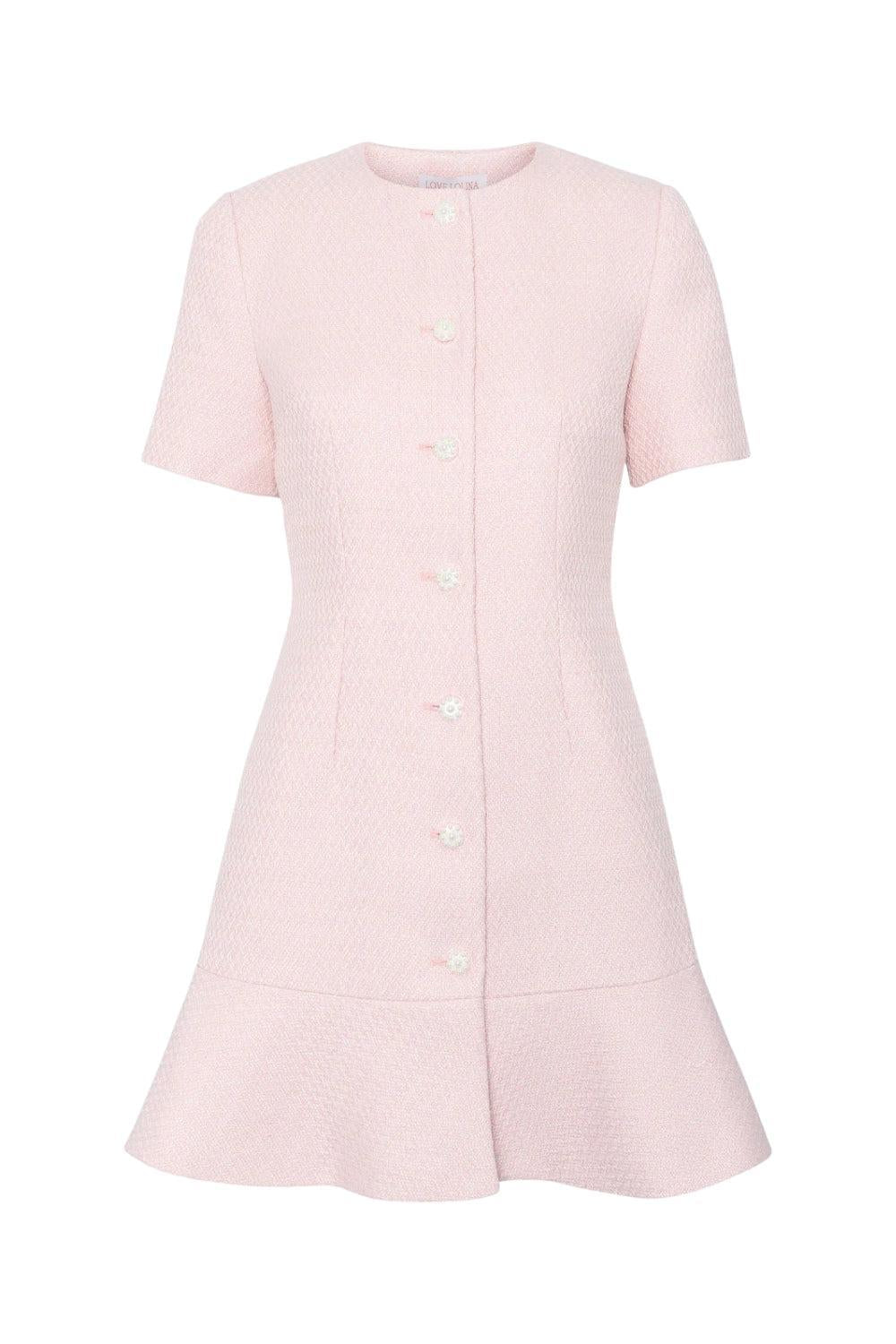 Tilly mini dress light pink