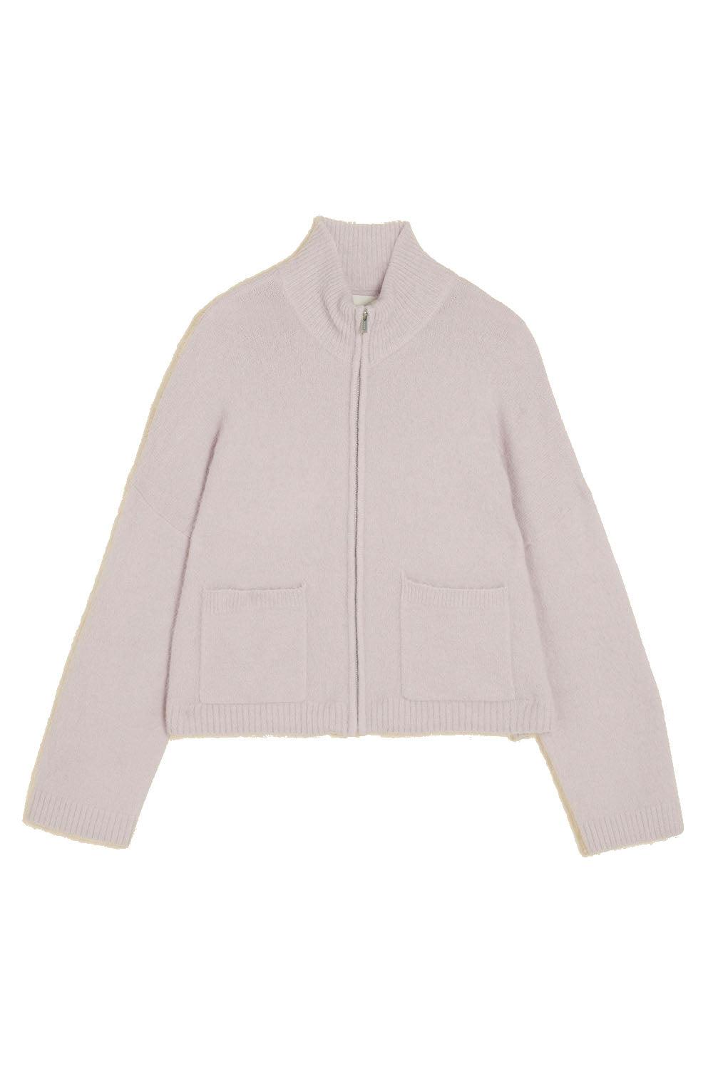 Tine Fluffy Cardigan Lilac