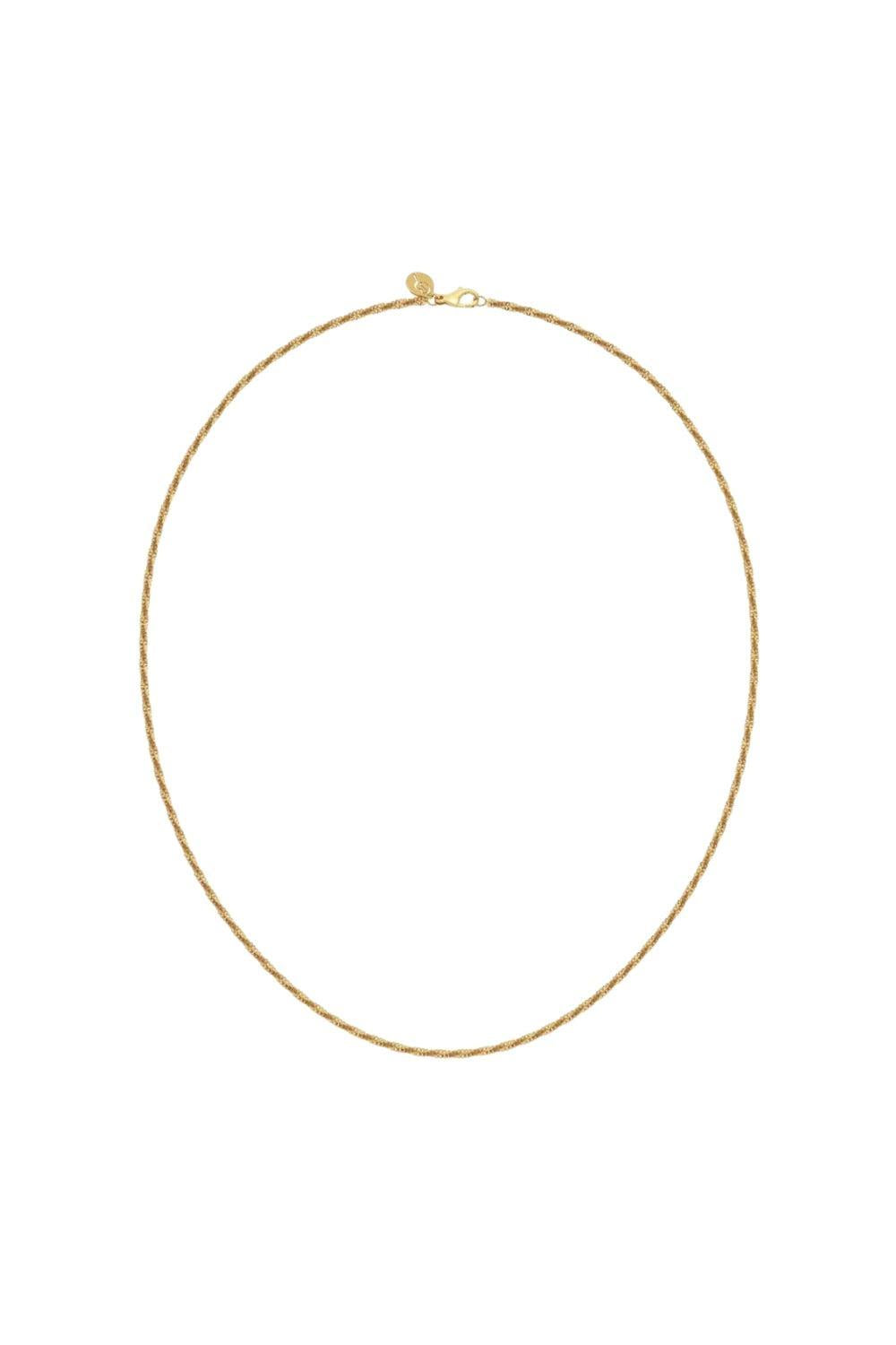 Tinsel Necklace 45cm Gold
