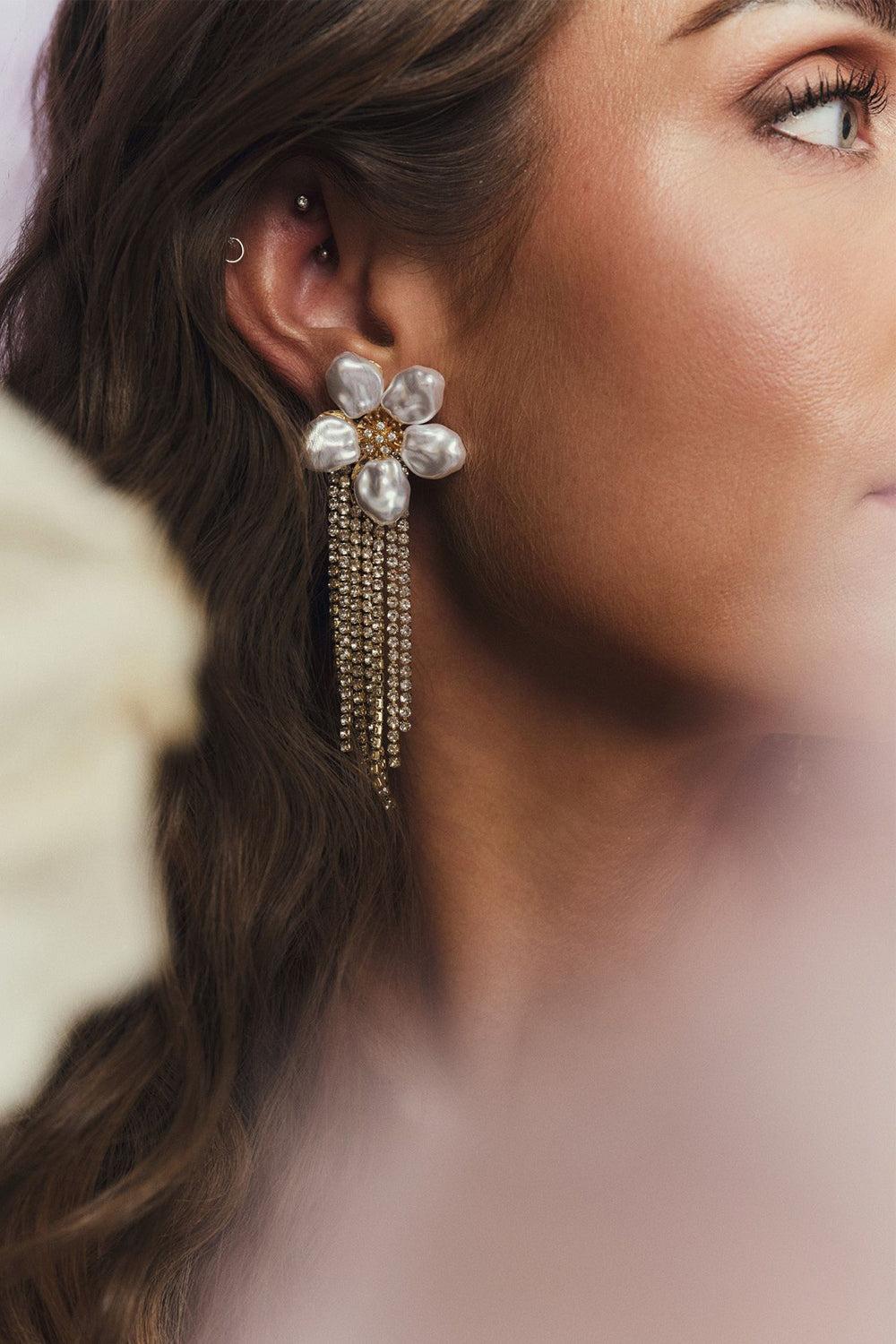 Tone Damli Blossom Earrings