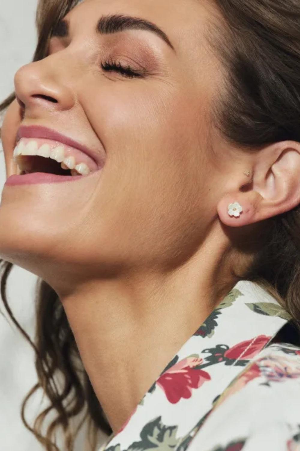Tone Damli Forget me not Earrings