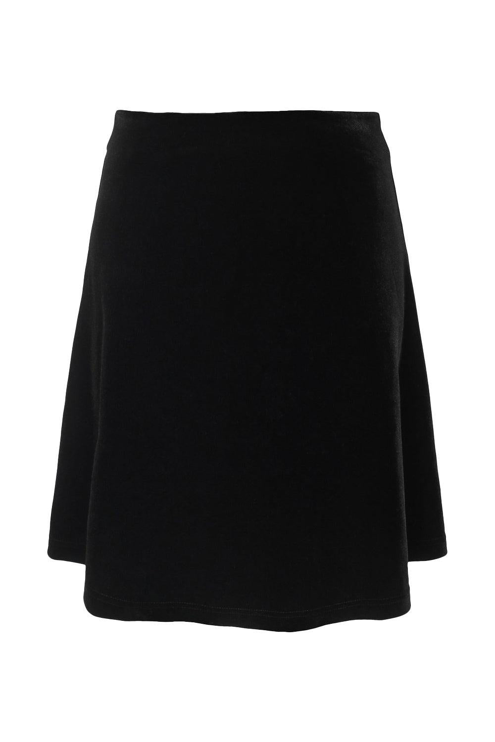 Triny Merino Skirt Black