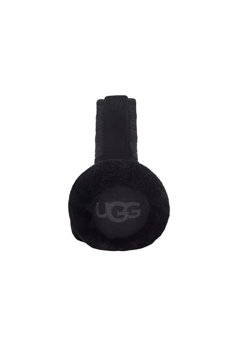 UGG Sheepskin Embroidery Earmuff black
