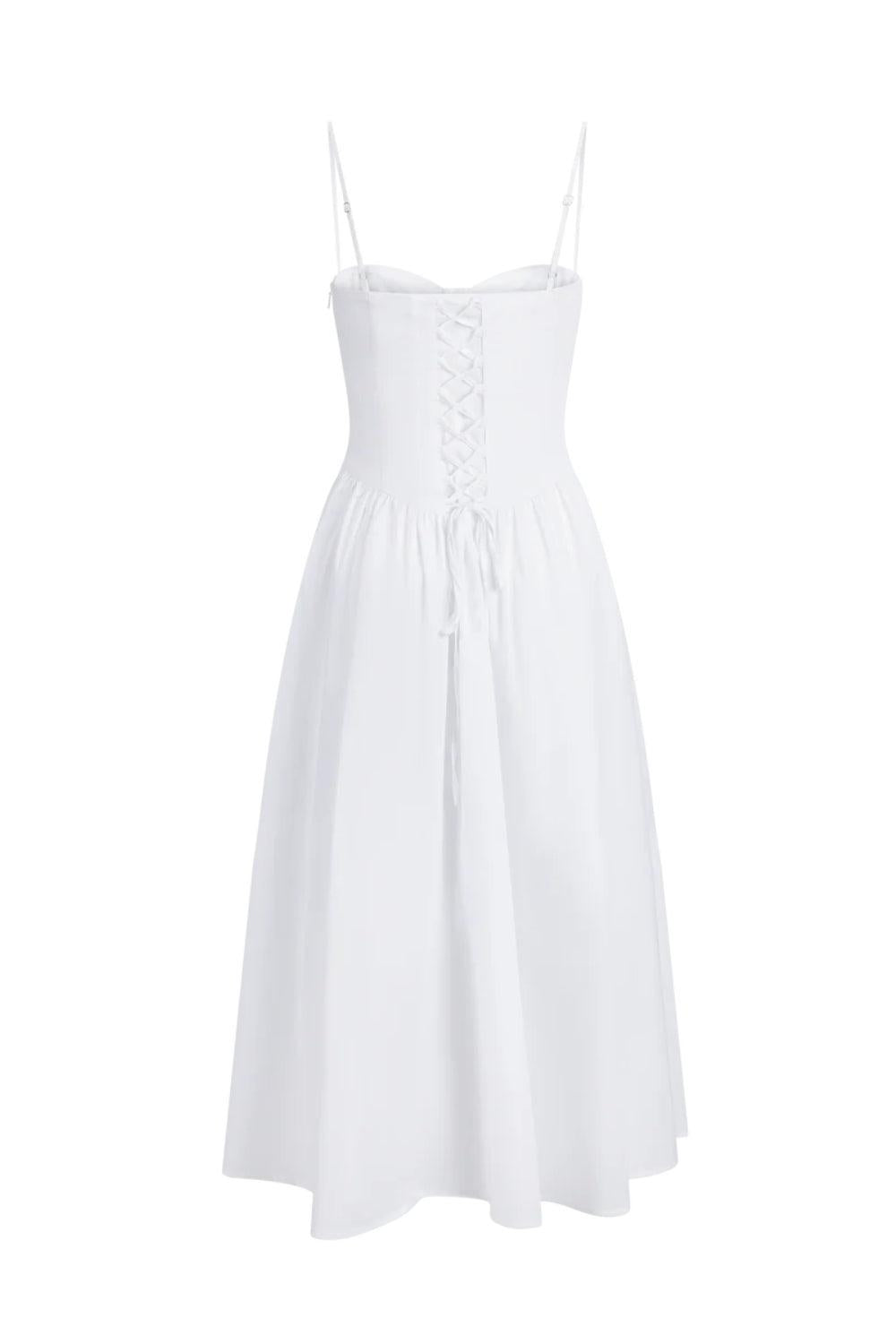 Vela Dress White