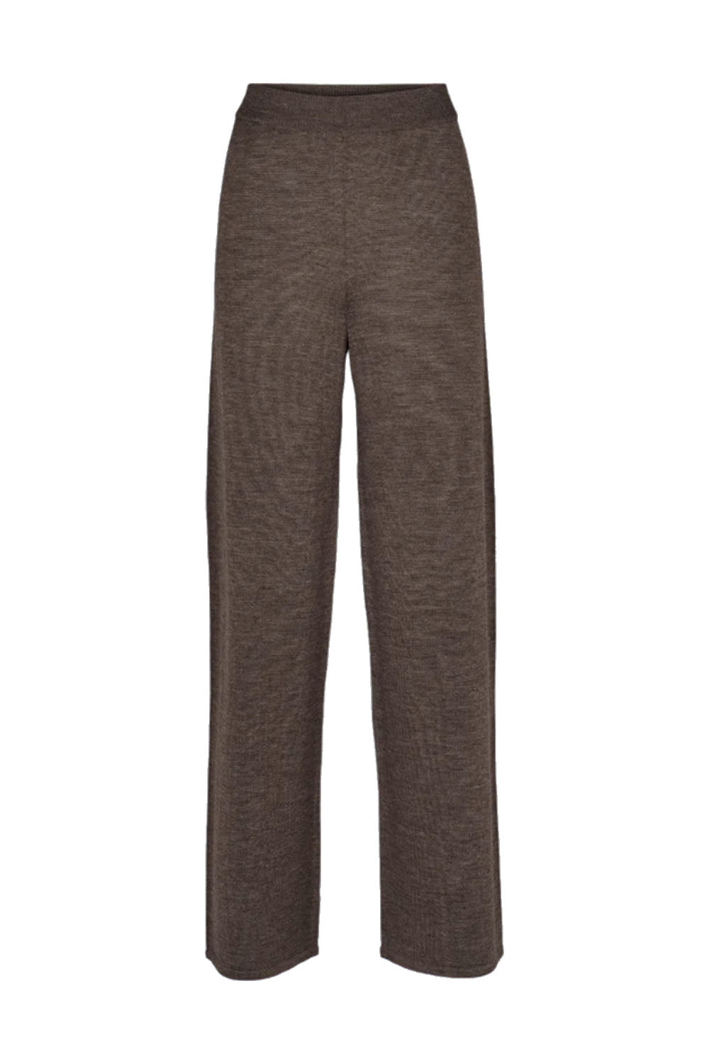 Vera Wide Pant Brown Melert