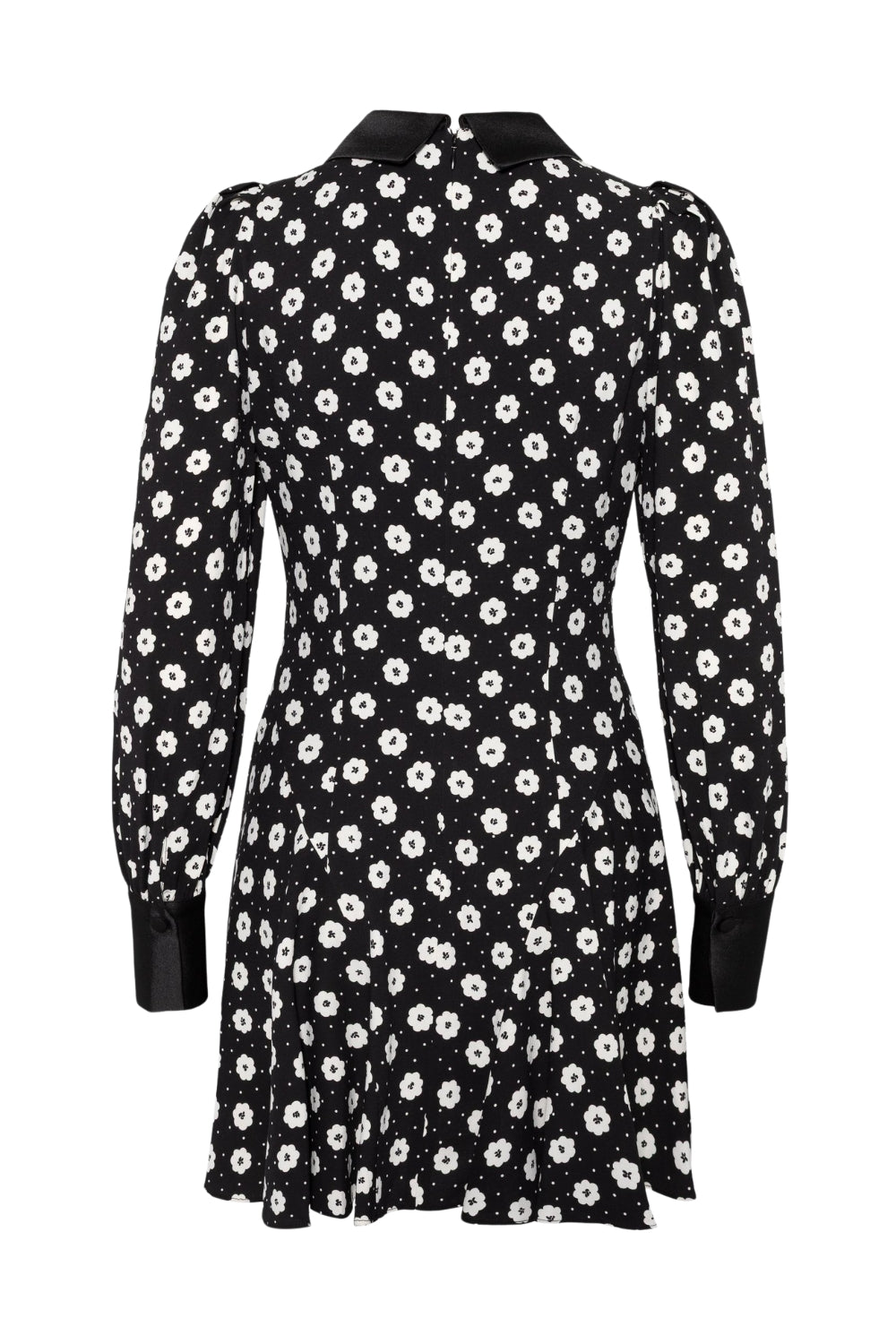 Viola Floral Dress Black