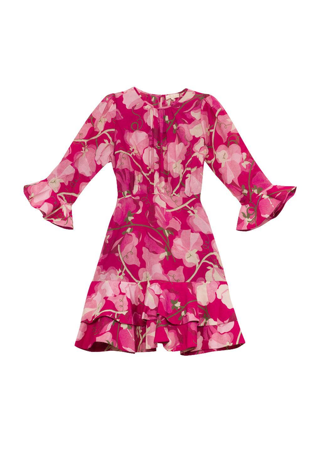 Viscose Mini Dress Amour