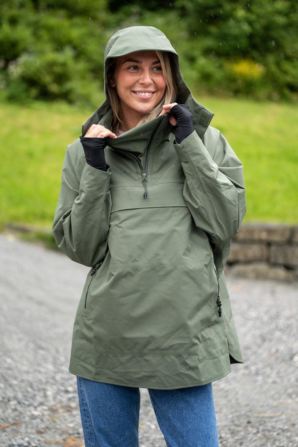 Voss Poncho Grape leaf