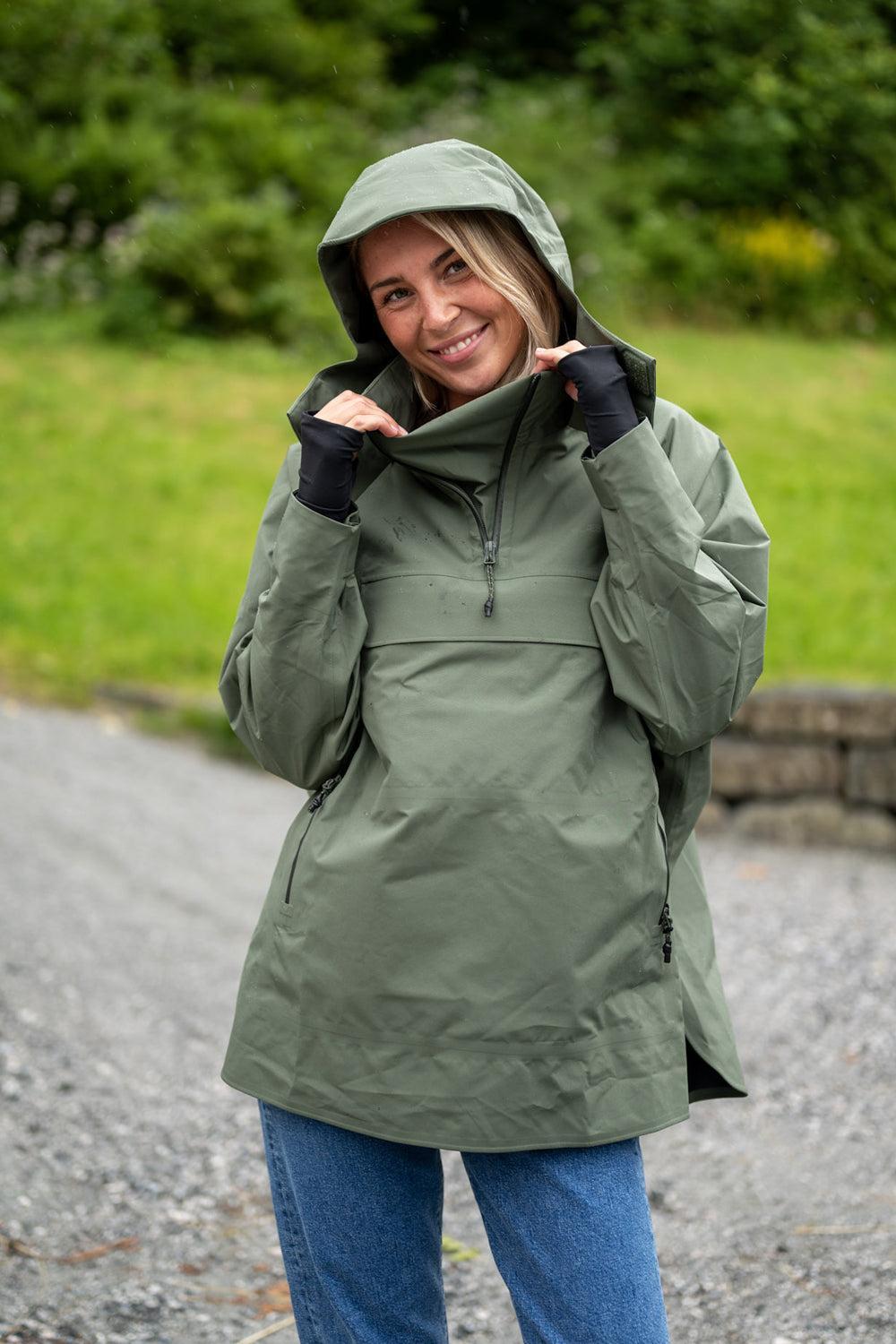 Voss Poncho Grape leaf