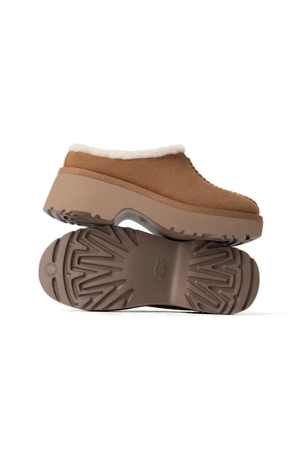 W New Heights Cozy Clog Chestnut