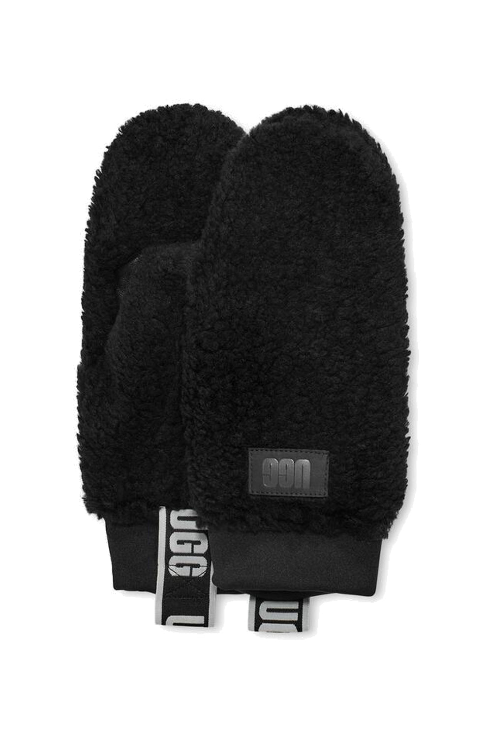 W Sherpa Mitten W Logo Tape Black