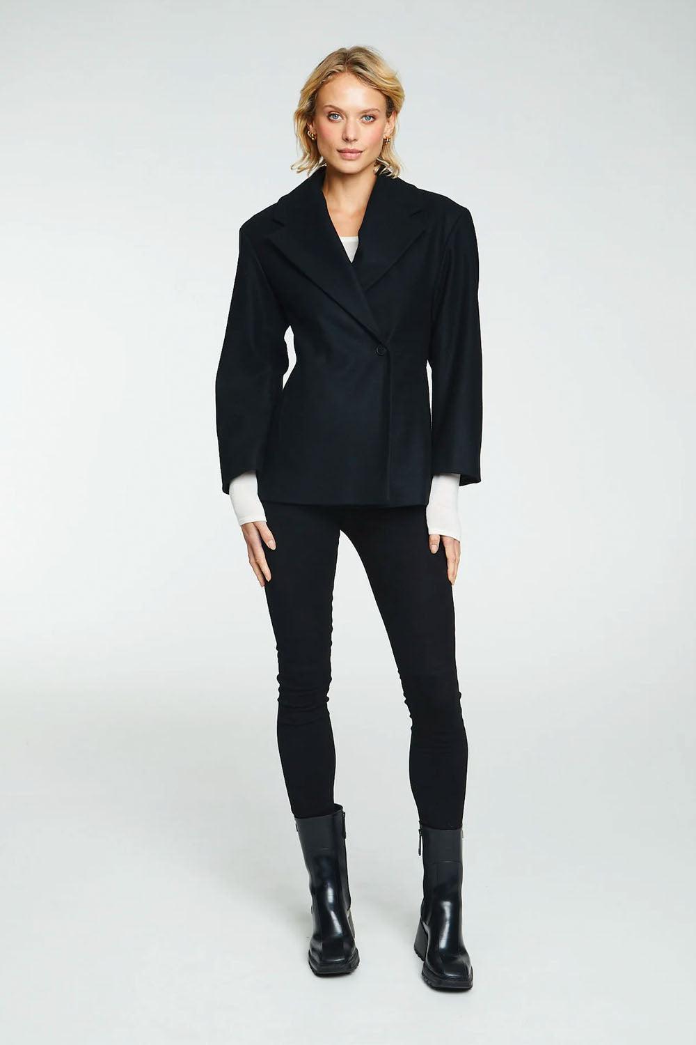 WMN Wool Jacket Black