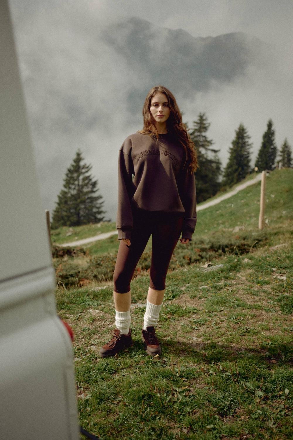 W. CS Crewneck Espresso