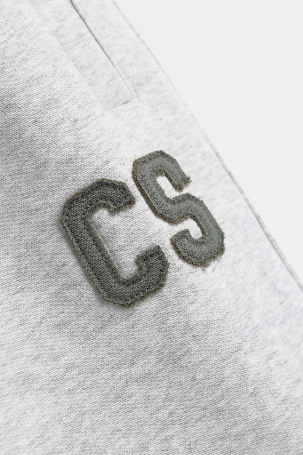 W. CS SL Sweatpants Grey Melange w. Khaki