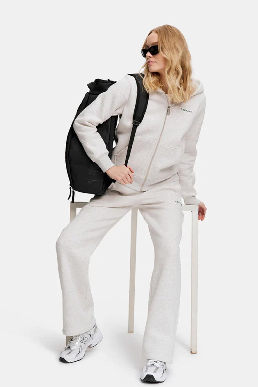 W. Cosmo Zip Hoodie Grey Melange