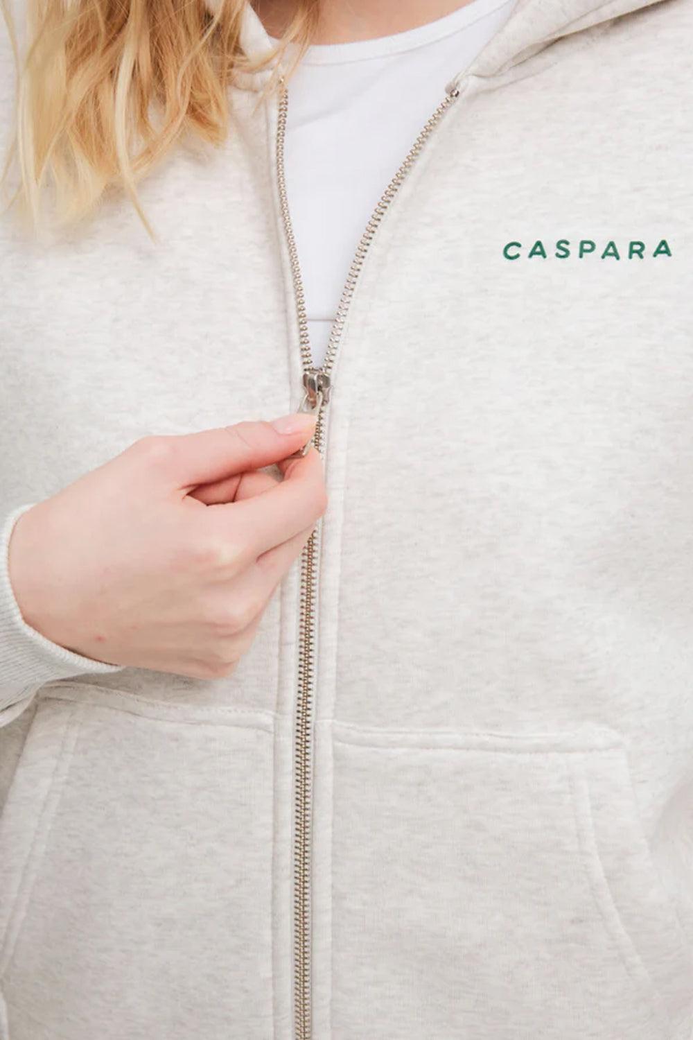 W. Cosmo Zip Hoodie Grey Melange