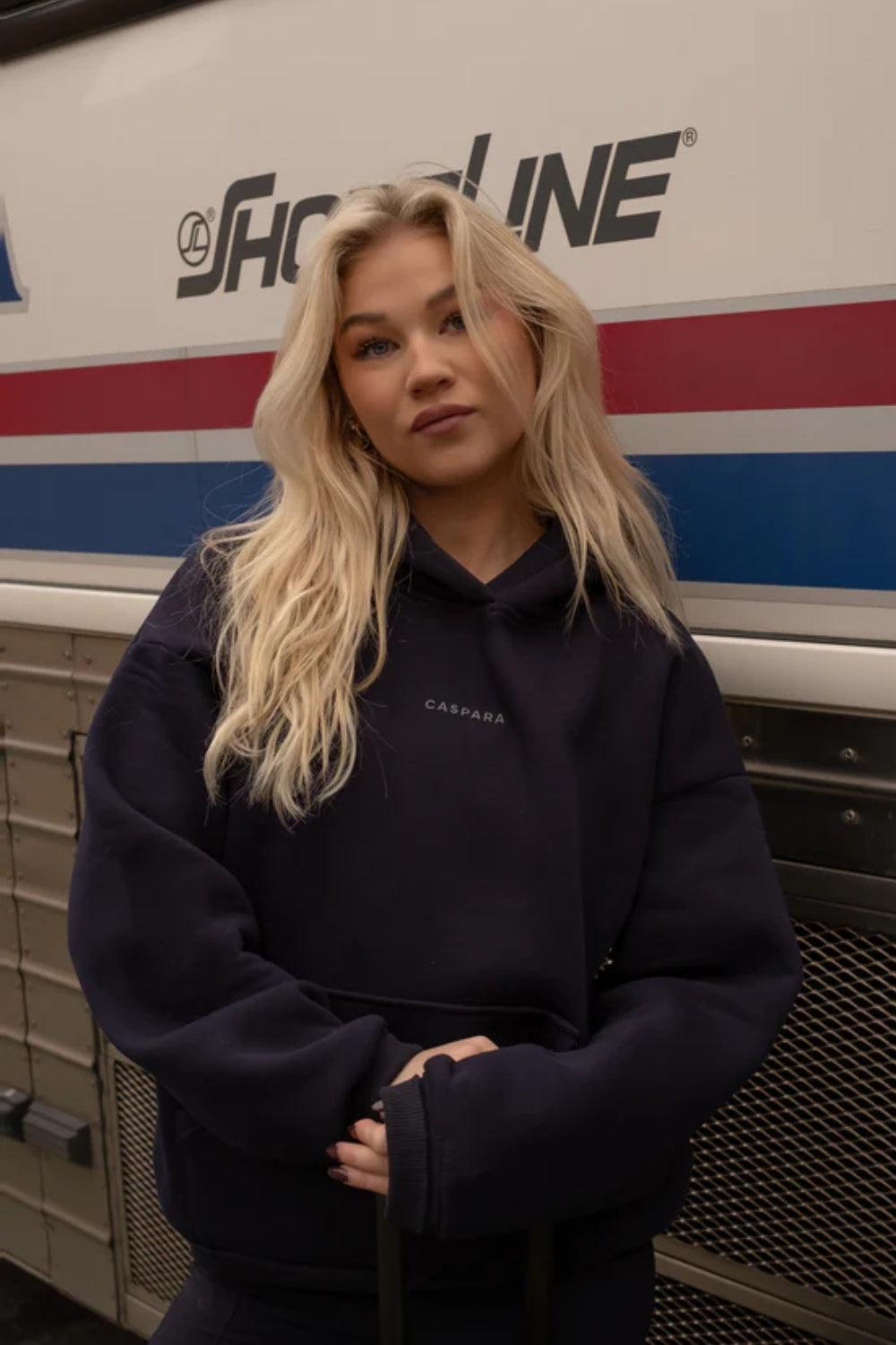 W. Pollux Hoodie Navy