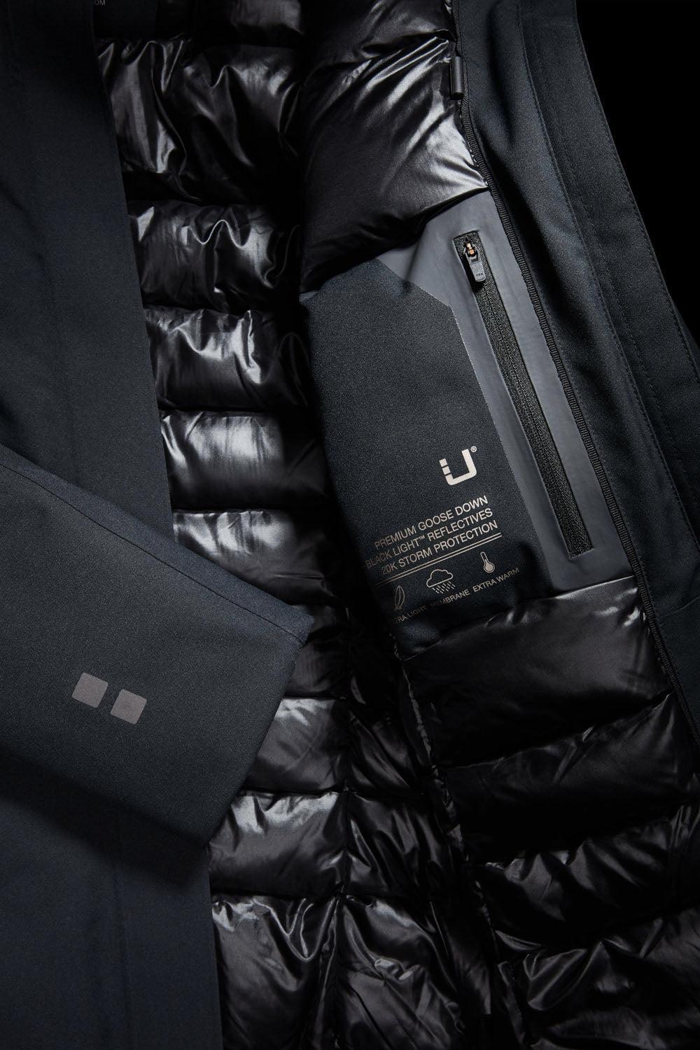 White Heat Parka Black