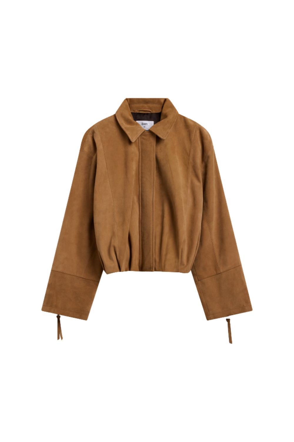 Wren Suede Jacket Camel