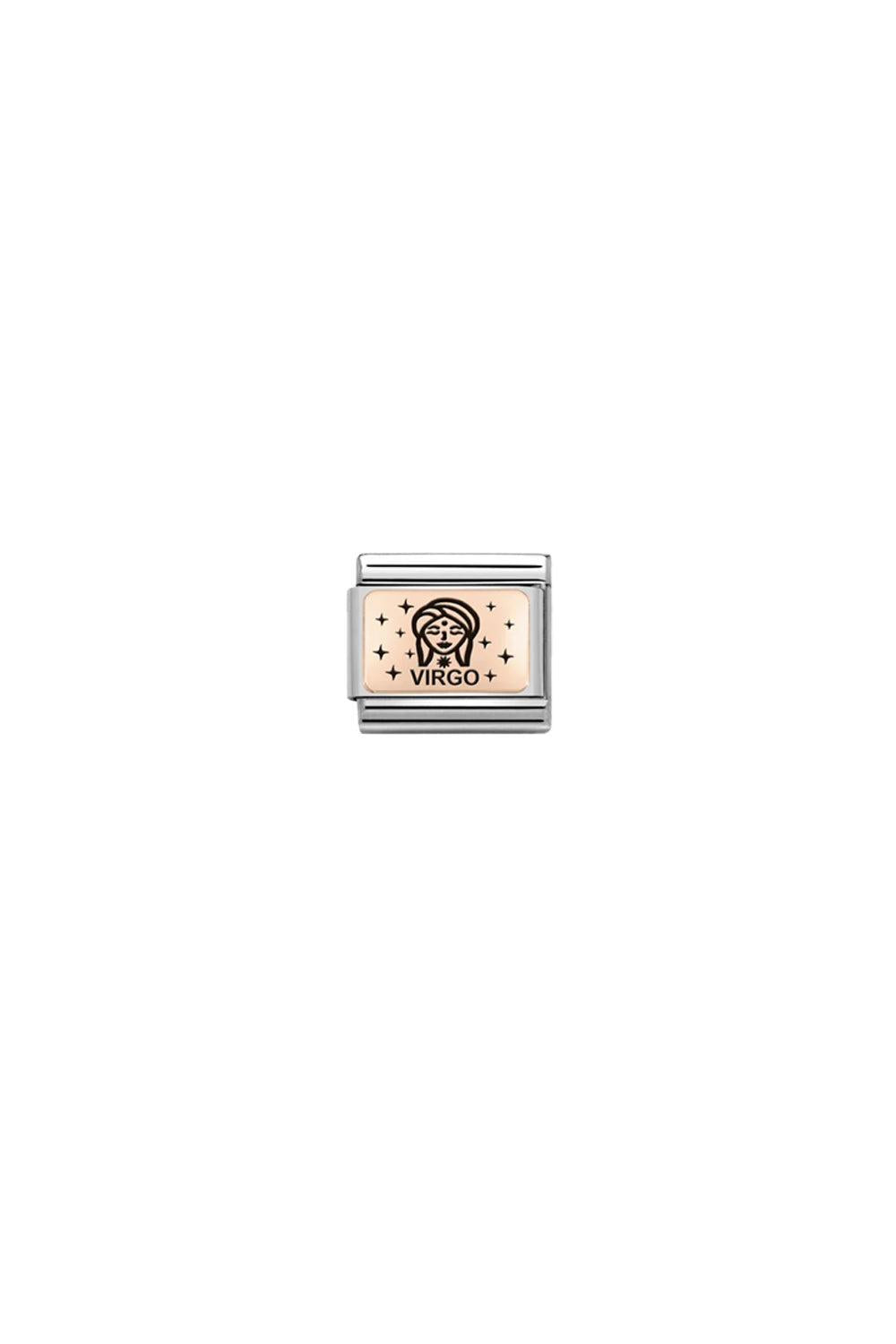 ZODIAC 9K Rose Gold Virgo