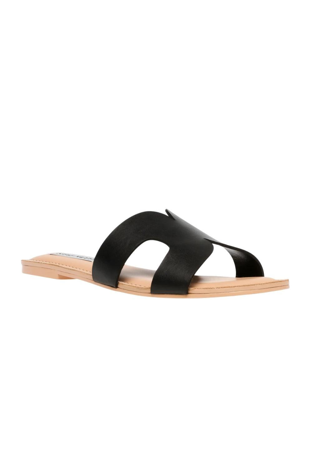 Zarnia Sandal Black Leather