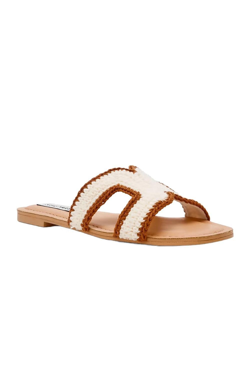 Zarnia Sandal W Tan/Bone