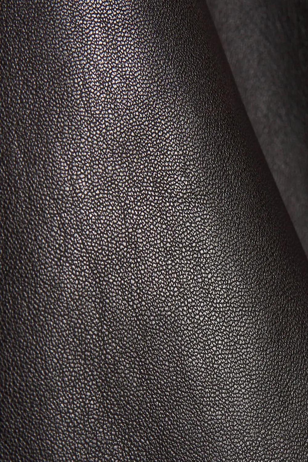 Zephyr leather jacket brown espresso