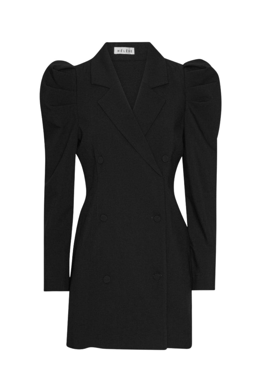 Rachel Tailored Blazer Dress Black