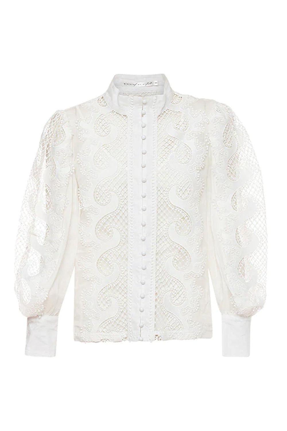 Victoriana Lace Blouse Ivory