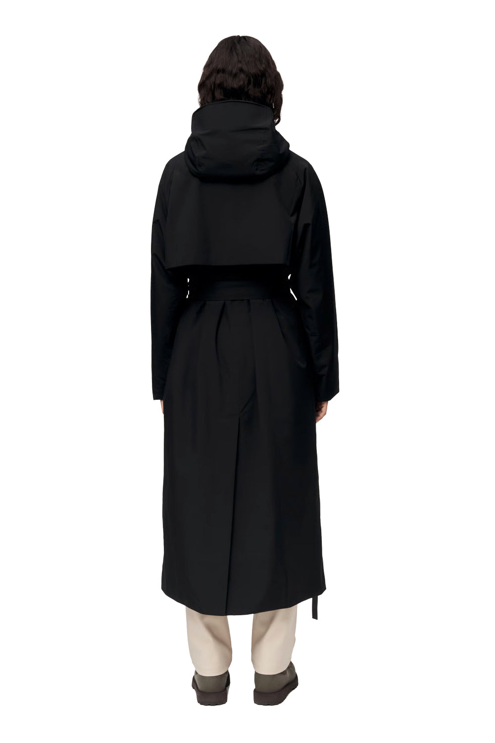 Åse Insulated coat Black