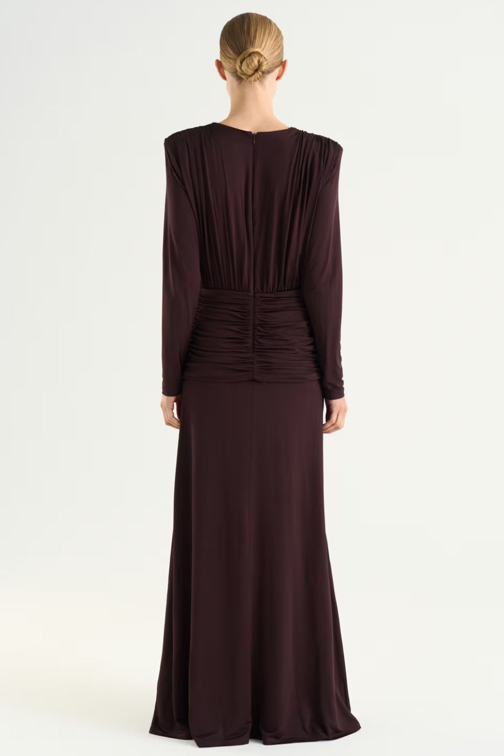 Novi Dress Chocolate Plum